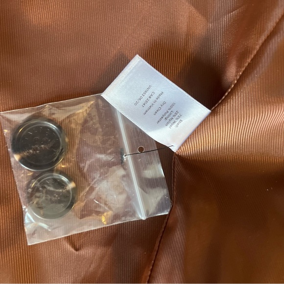 Talbot's Brown Wool Blend Lady Coat Size 18 NWOT - Picture 12 of 15